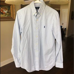 Men’s Long Sleeve Button Down Polo